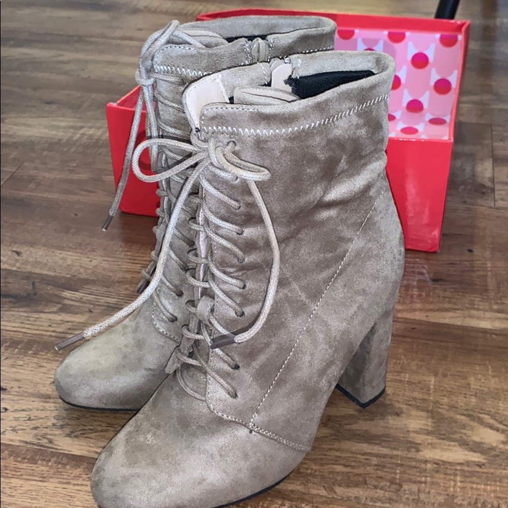Tan Booties